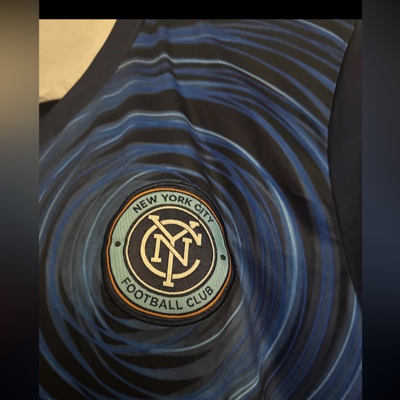 2016/17 New York City FC Away #21 Pirlo Large Adidas Football Soccer MLS - Picture 2 of 10